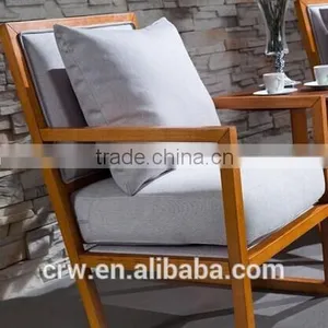 RCH-4314 Popular Latest Hand Shaped Wood Chair for Living Room thumbnail-2