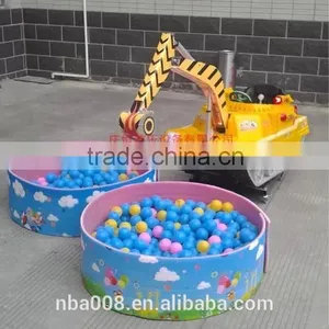 2015 QingHeng Park New Kids Ride on Toy rc Construction Toy Trucks Excavator thumbnail-1