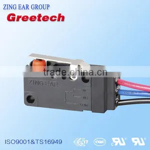 Wire Leads Waterproof IP67 10A 125VDC Micro Switch thumbnail-1