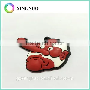 Fanny Cute Cartoon Long Red Nose Shape Silicone Key Chain thumbnail-3
