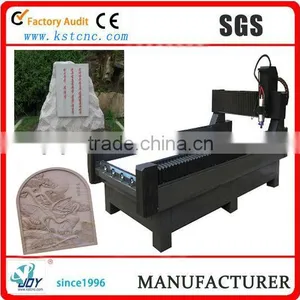 The Lathe Bed is Wholly Cast With Iron 3D CNC Stone Engraving Machine thumbnail-1