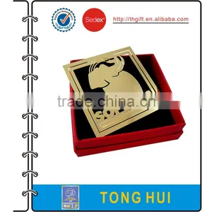 The Etching Brass Book Mark With Gold Plating thumbnail-1
