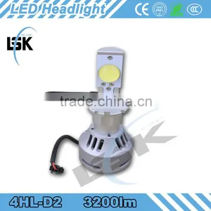 Copper Metal g4 Led Headlight 12V-24V Car Led Headlight Kit 6400lm With Warterproof IP65 thumbnail-2
