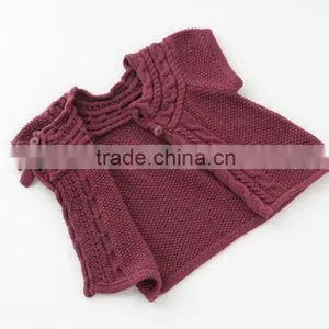 Japanese Wholesale Product High Quality Products Cute Kids Clothes Infant Baby Wear Knitted Cardigan for Girls thumbnail-5