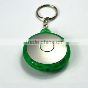 Cheap Round Shaped LED Torch Light Key Chain Worldwide Shipping Wholesaler thumbnail-5
