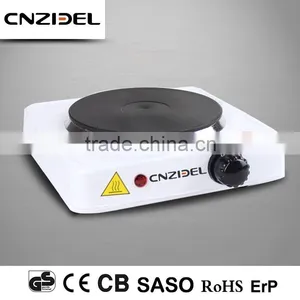 Portable Electric Hot Plate Single Burner Stove 1000W thumbnail-1