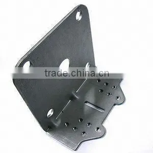 Aluminum Sheet Stamping Metal Angle Bracket Part thumbnail-1