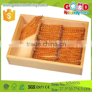 Education Supplies Montessori Toys Bead Chains of 100 and 1000 With Box thumbnail-1