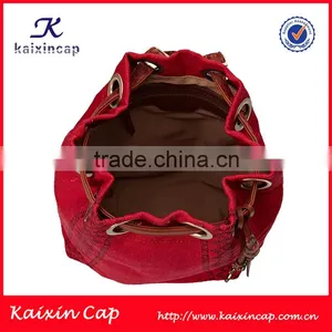 Small Quantity Acceptable High Quality Wholesale Custom Leather Strap Backpack Production thumbnail-3