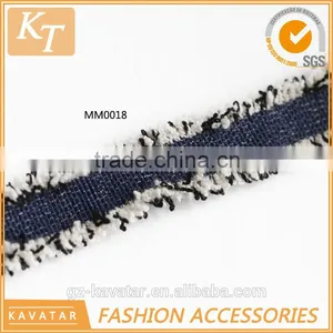 Promotional Turquoise Ruffle Ribbon Trimming in Guangzhou thumbnail-1