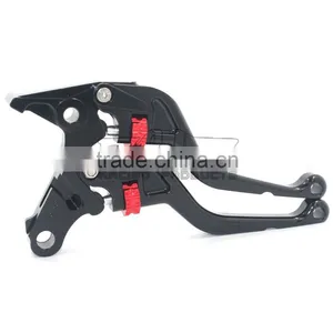 BJ-LS-010 Top Quality CNC Aluminum Short Motorbike Adjustable Brake Clutch Lever for Yamaha YZF R1 2009-2014 thumbnail-3