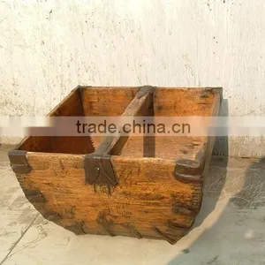 Chinese Antique Wooden Storage Box thumbnail-1
