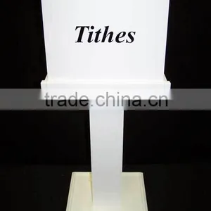 Factory Outlet Vertical High-grade Acrylic Donation Box Suggestion Box Plastic Ballot Box thumbnail-5