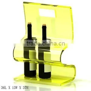 Wall-mounted Acrylic Wine Rack thumbnail-2