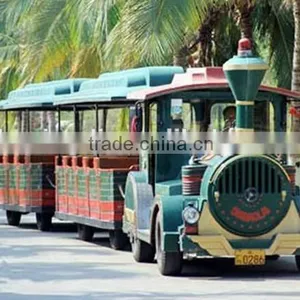 Children's Electric Amusement Park Trackless Train thumbnail-2