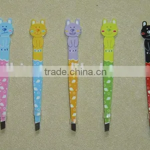 Eyebrow Tweezers With Cat's Design thumbnail-1