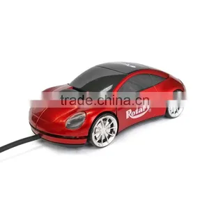 Computer Laptop USB Wired Car Shaped Gift Mouse With LED thumbnail-4