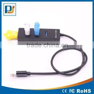 High Speed 5Gbps 3 Ports USB 3.0 Hub Adapter For PC/Laptop,ect thumbnail-1
