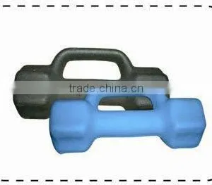Neoprene Covered Hex Dumbbell With Support thumbnail-1