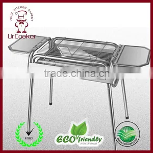 UrCooker HZA-J8808 Hot Selling Durable Food Grade Charcoal Bbq Grill thumbnail-1