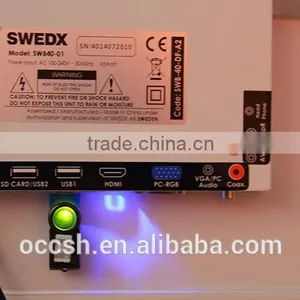 40 Inches LED Display Free Standing Advertising Display Stand Kiosk thumbnail-3