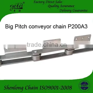 Big Pitch Conveyor Chain P200 With A3 Attachments thumbnail-1