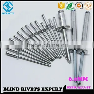 BOUNTY FACTORY 6.0MM ALUMINUM BLIND RIVETS thumbnail-2