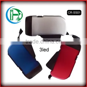 3 Led Hand Light Dynamo Torch for Emergency Hand Lighting thumbnail-1