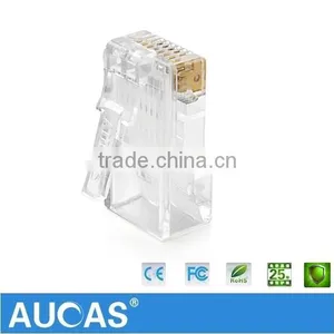 China Factory Cat5e CAT6 CAT7 Stranded Solid Network Cable Gold Plated Cat 5 Cable Connections thumbnail-1