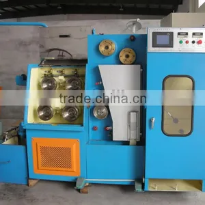 15Dies Fine Wire Drawing Machine With Online Annealer Copper Wire Processing Equipment thumbnail-4
