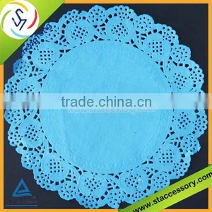 Various Design Disposable Eco-friendly Food Grade Ivory Paper Doilies thumbnail-1