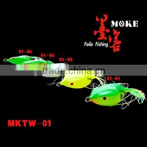 60MM Popular Color Soft Plastic Frog Lure thumbnail-2