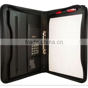 Wholesale A4 Luxury Padfolios With 2 D RIng thumbnail-1