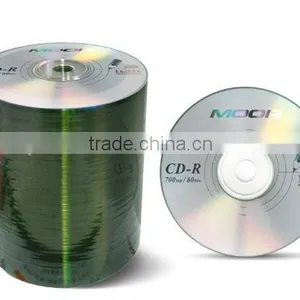 700M 52X Blank Empty CD-R Disc A+ Grade Silver Color 50/100pcs Spindle thumbnail-1