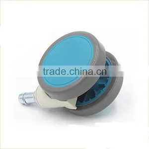 Shenzhen BL Colorful 64mm Rotating TPR Appliance Furniture Caster Wheels for Air Cleaner thumbnail-5