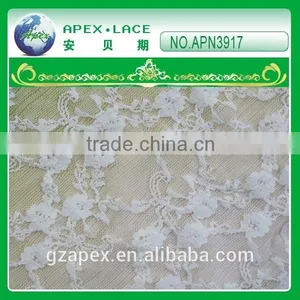 Newest Fashion Design of Nylon Lace for Wedding Dress thumbnail-1
