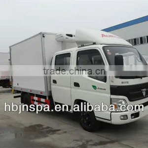Double-row Seats FOTON Refrigerated Truck for Sale thumbnail-1