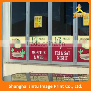 Indoor Vinyl Shop Window Graphics Sticker for Promotion thumbnail-4
