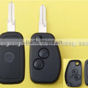 New Style 2 Button Modified Remote Folding Key Blank for Renault Flip Key Shell thumbnail-1