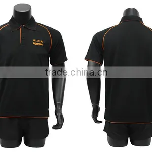 Pique 100% Cotton Custom Polo Shirts With Embroidery Logo thumbnail-1