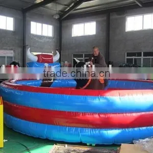 Exciting Party Sports Game Inflatable Mechanical Bull for Adults thumbnail-2