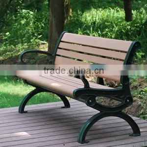Good Quality WPC Garden Bench, Waterproof Outdoor Composite Bench thumbnail-1