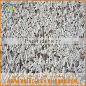 High Quality Custom Wholesale Bridal Dress Cheap White Cotton Lace Fabric Quality Choice thumbnail-2