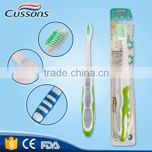 Factory Custom Made Best Quality Medium Soft Hard Bristle Folding Toothbrush thumbnail-1