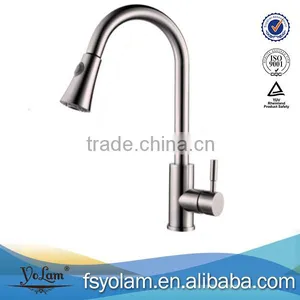 Yl12032 Stainless Steel, Single Handle, Pull-out Kitchen Mixer thumbnail-1