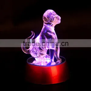 Hot Chinese Zodiac Animal Dog Figurines Crystal Gift Craft for Sale From China thumbnail-2