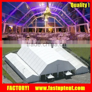 Big Aluminum Frame PVC Round Circle Dome Multi Side Tent for Wedding Events Party thumbnail-2