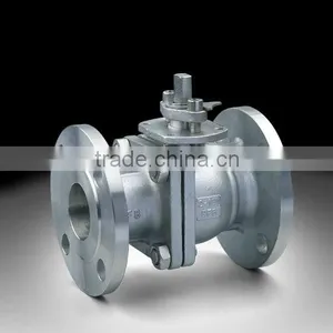 304/316 Stainless Steel Flanged Ball Valve thumbnail-1