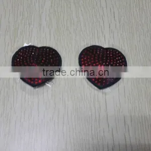 Ladies Sexy Crystal Nipple Cover Tape thumbnail-1