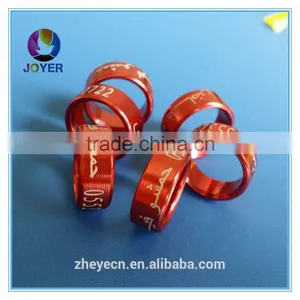 5.5/6.5/7.2/8.0/9.0 mm to 22mm Lovebird Rings and Bands With Closed Colorful Choices thumbnail-2